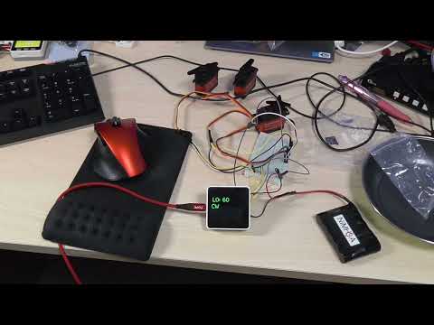 Several Servo Motor Control of M5 Stack; M5Stackによる複数のサーボモーターの制御