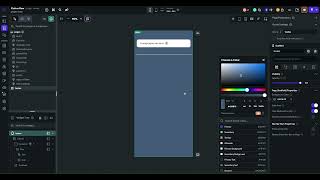 FlutterFlow bug ao mudar background color
