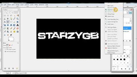 How To Make A Neon Glow In Gimp 2.6!