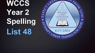 WCCS Year 2 Spelling List 48