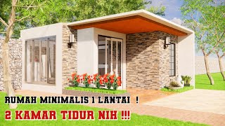 Rumah 1 Lantai 2 Kamar Tidur Dijamin Kece Banget