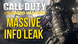 Call of Duty Advanced Warfare: MASSIVE LEAK! (All Weapons, Game Modes, & More!)