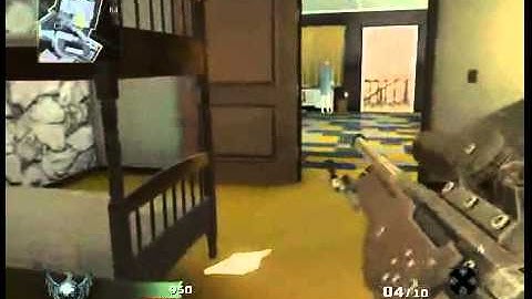 Black Ops- JUMP SHOT NO SCOPE!!