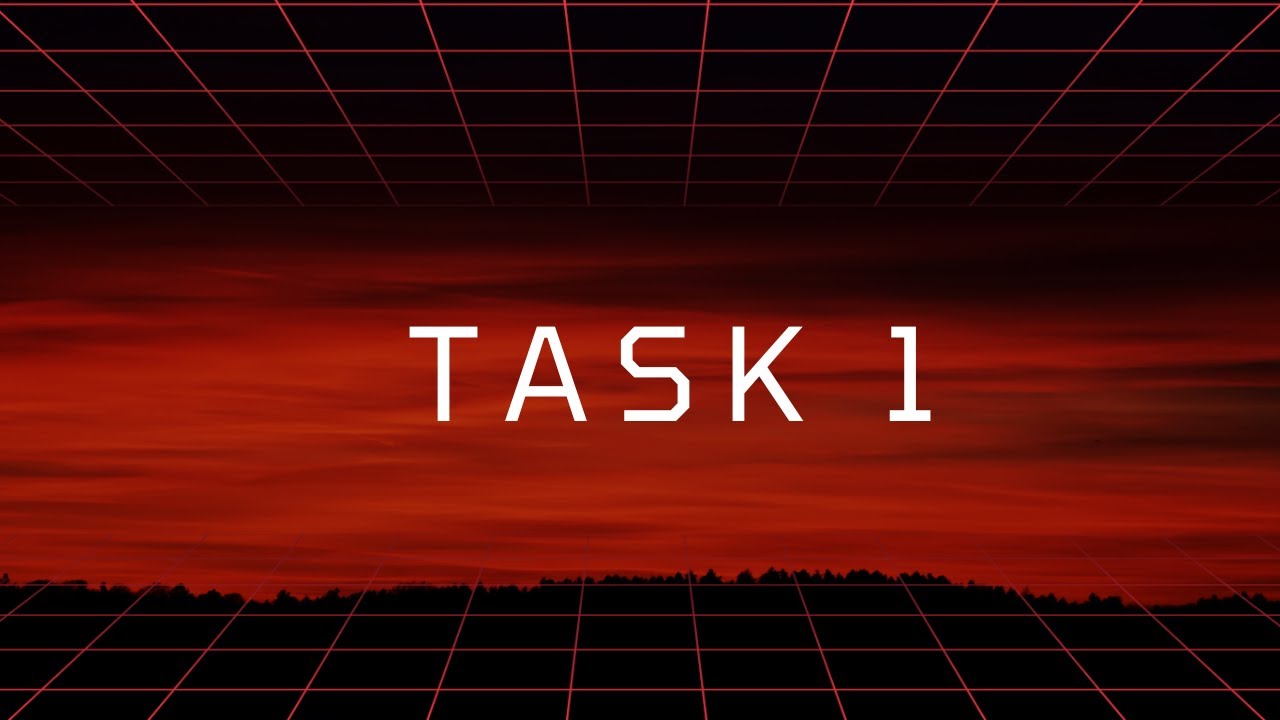 TASK 1 - YouTube