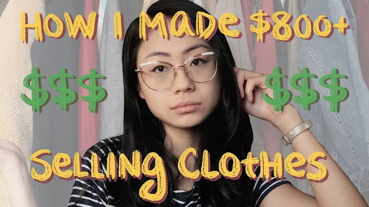 how i made $800+ selling clothes online