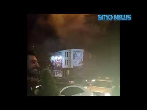 ოცნების ზეიმი ზუგდიდში ფოიერვერკები ნაციონალების ოფისთან