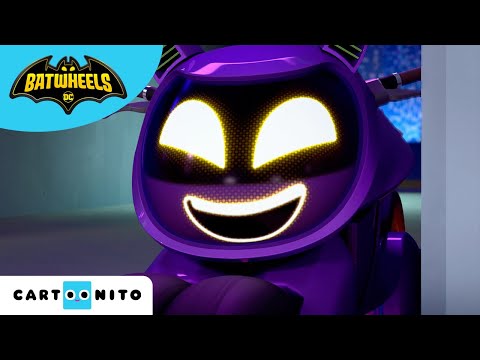 Биби спасява Батгърл от Жокера | Batwheels | Анимационни филми за деца | Cartoonito