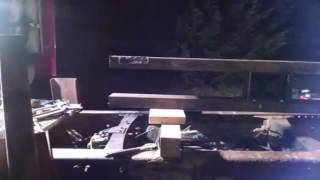 Fifth Wheel Hook Being Built