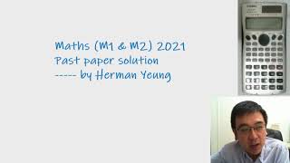 Herman Yeung - DSE Maths (M2) PP 2021