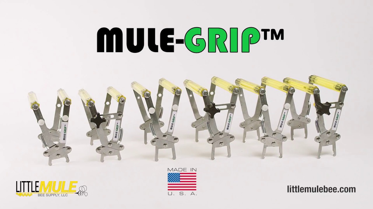 Introducing Mule Grip by Little Mule Bee for Both Wood and Plastic