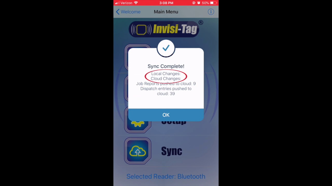 Invisi-Tag: How to use the Sync Function - YouTube