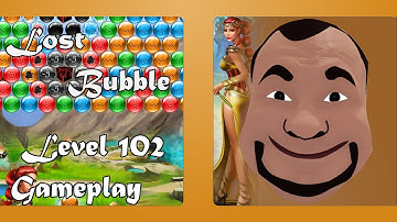 Lost Bubble 🔮 - Bubble Shooter Level 102 👑 finished 😍 no Booster Gameplay #102 Game Heaven ✅