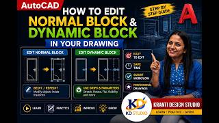 HOW TO EDIT NORMAL BLOCK AND DYNAMIC BLOCK