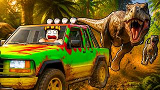 Seram Kena Kejar Dengan T-rex Yang Terlepas Dari Jurassic Park 🦖💀🔥┃Deadly Jurassic Roblox Malaysia