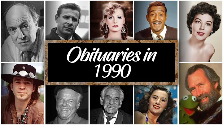 Obituary in 1990: Famous Faces We Have Lost in 1990