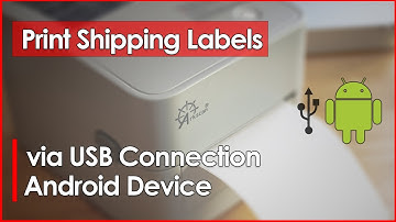 Outdated See Description for Update: Print shipping labels from Android device via USB connection