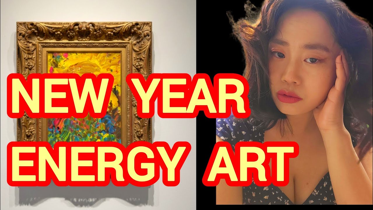 Happy New year 2026  new year Energy  Art 🎨 ✨️ Channelled &Intuitive  Painting ♥️🎨