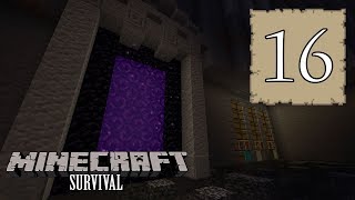 Item Sorting Storage and the Base Portal! - Minecraft Survival 1.14.4 Lets Play Episode 16