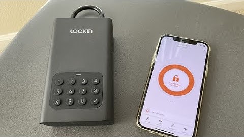 Lockin Lock Box Upgrade Wireless Smart Lockbox for House Key Outdoor Wall Review
