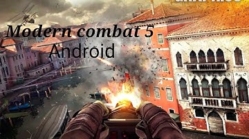Modern combat 5: Blackout Android walkthrough - Gameplay part-1