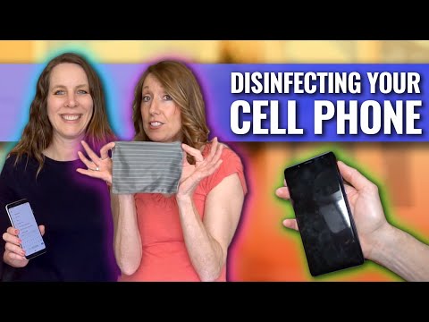 Video: Gentle Disinfection Of The Phone From Bacteria And Viruses
