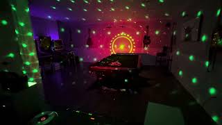 disco party laser light