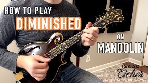 Diminished Scale, Arpeggio and Chords on Mandolin | Mini-lesson with Isaac Eicher