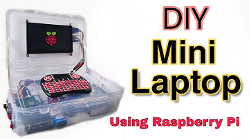 DIY Mini Laptop | Using Raspberry Pi | Touchscreen | Engineering Project