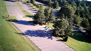 Hobbyzone Champ with HD camera on board at the park