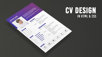 Resume Website | CV in Html CSS