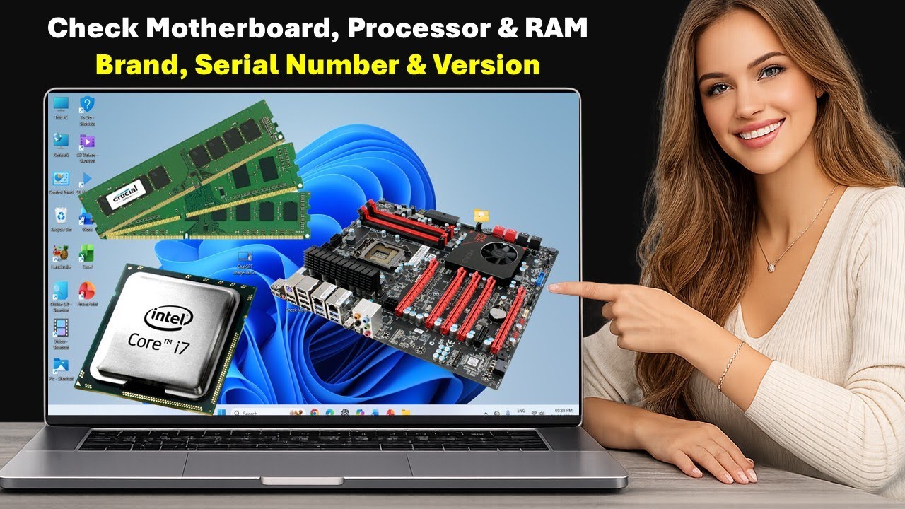 How to Check Motherboard, Processor & RAM Brand, Serial Number & Version in Windows