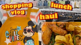 Burlington shopping vlog w/lunch | Haul