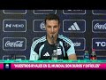 LIONEL SCALONI: 🗣️"DA IGUAL EL RIVAL, TENEMOS QUE COMPETIR EN TODOS LOS PARTIDOS" 🔥🇦🇷