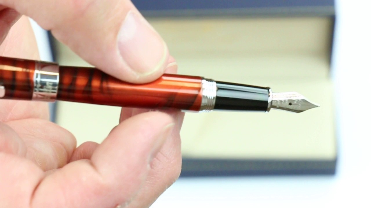 Conklin Victory Fountain Pen New In Box Royal Blue Medium Nib