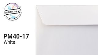 Pearlescent envelopes: White Pearlescent Envelopes All Colours