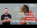 30 second exercise to build up your co2 tolerance  part 1