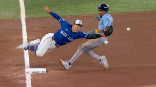 Chandler Simpson creates an OUTRAGEOUS run on the basepaths - explained