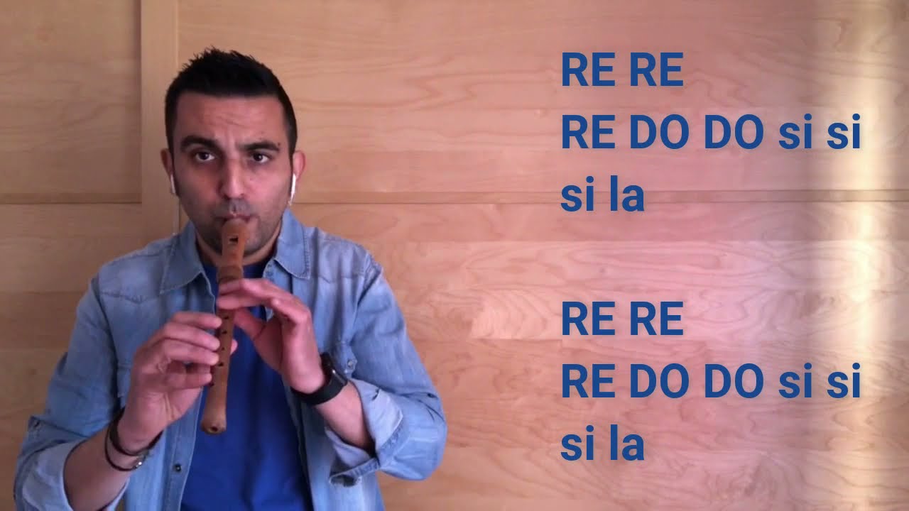 Il nostro gruppo rock - melodia facilissima per flauto dolce