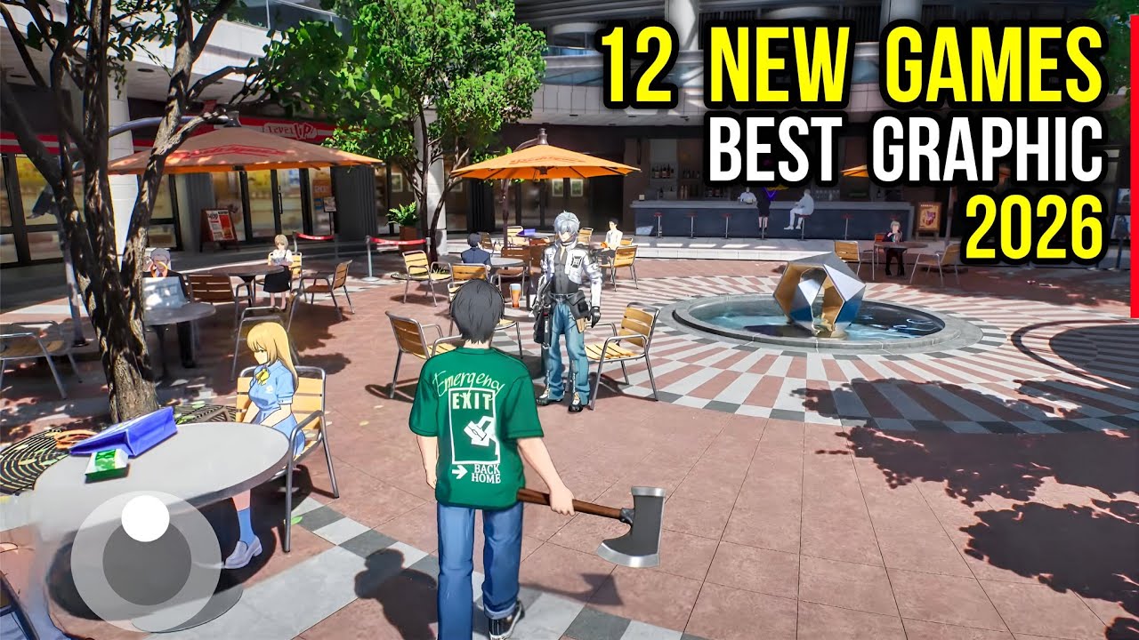 Топ-12 лучших НОВЫХ мобильных игр 2026 года (с лучшей графикой) с английской версией.