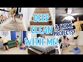 DEEP CLEAN WITH ME &amp; HOME PROJECTS! EXTREME CLEANING MOTIVATION! SPRING CLEANING 2024!