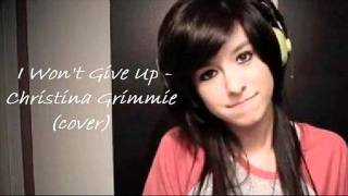 Video thumbnail of "I Won't Give Up - Christina Grimmie (cover)"