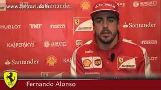 Full Ferrari: Interview de Fernando Alonso avant le GP d'Australie de F1 2013 Guide