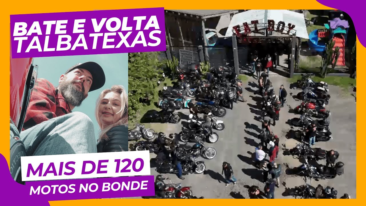Bonde GIGANTE da Seven Skulls 120 motos  até Taubaté / Bate e Volta