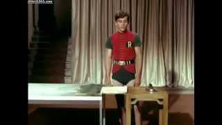 Burt Ward auditioning for ROBIN 1965