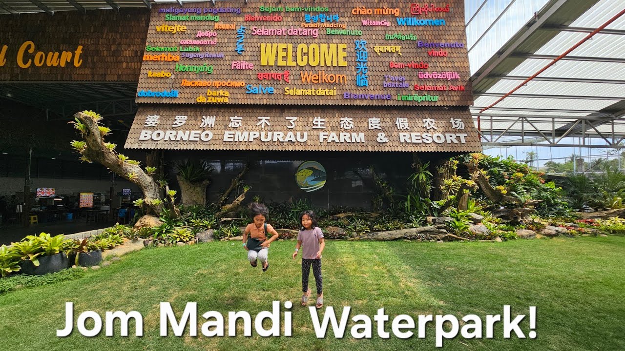 BORNEO EMPURAU FARM & RESORT - Tak Sangka WATERPARK dia Sehebat Ini 🤩 | MUST VISIT!