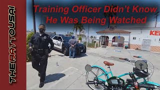 Training Officer Caught Turning Off Camera Then Smashing Another Camera