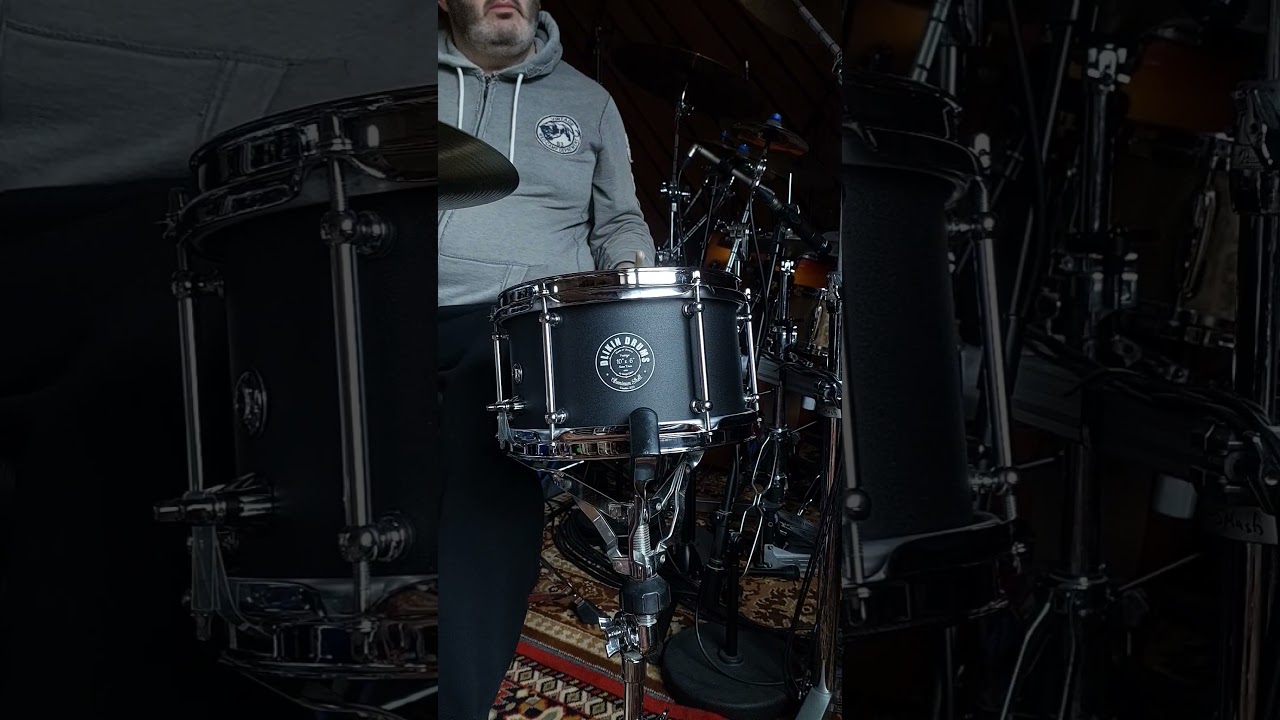 10" x 6" Dlikin Drums Aluminum Snare - 3 mm thickness 