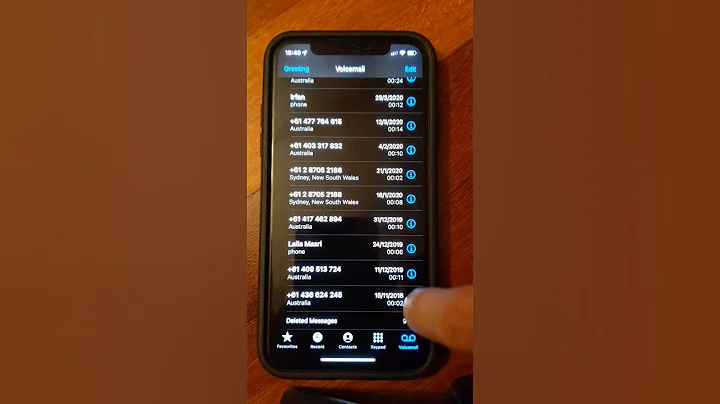 how to permanently remove iPhone deleted voicemails