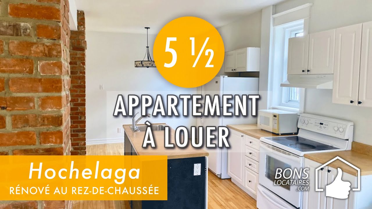 Appartement à louer/ Visite virtuelle/ Apartment Tour / Hochelaga 4 1/2 (BonsLocataires.com)