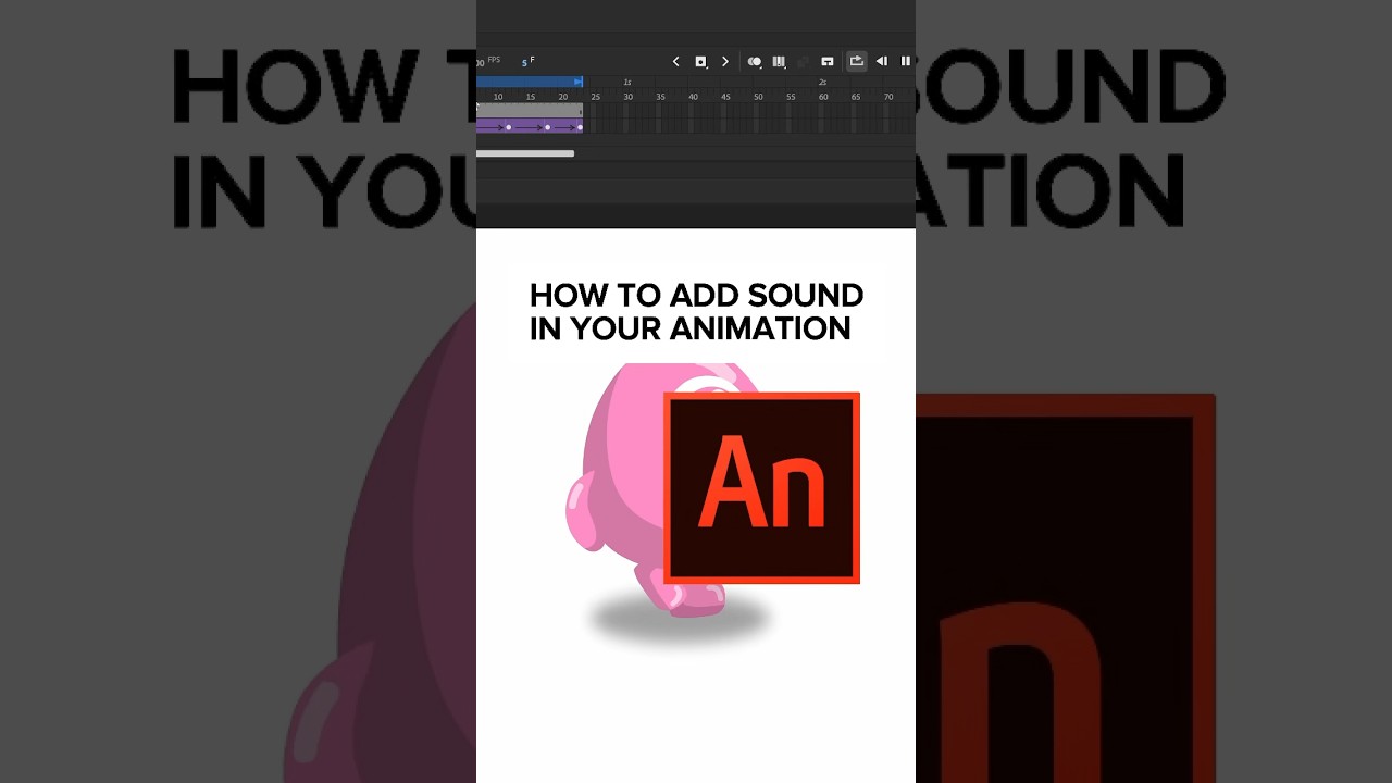 How to add sound in your animation? 🔊💓